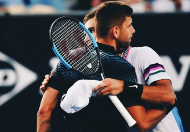 filip krajinovic trece kolo australijen open 2019 borna coric 1-3