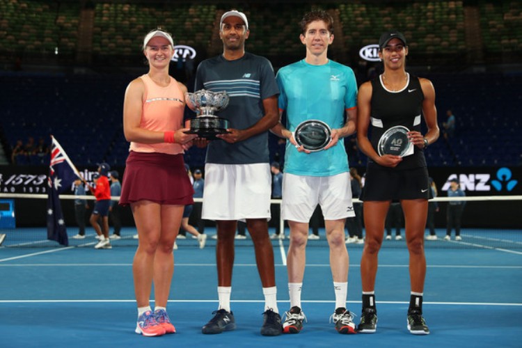 australijen open otvoreno prvenstvo australije u tenisu melburn 2019 barbora krejcikova radziv ram astra sarma dzon patrik smit 2-0