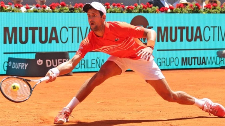 ATP masters 1000 Madrid šljaka 2019 novak djokovic stefanos cicipas 2-0 finale