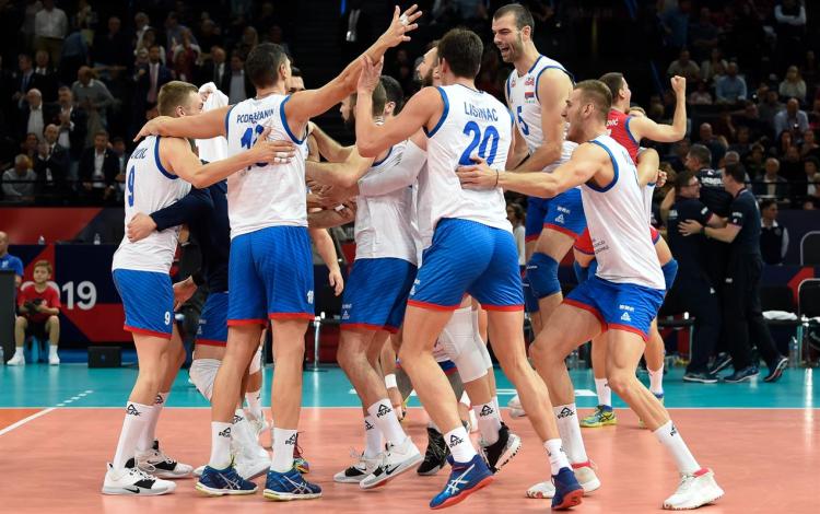 srbija francuska 3-2 polufinale evropskog prvenstva za odbojkase finale sa slovencima