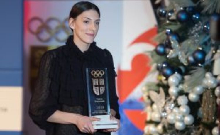 izbor olimpijskog komiteta srbije najboljih sportista timova i trenera 2019 tijana boskovic najbolja sportistknija