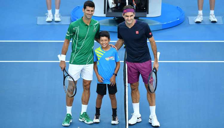 novak djokovic rodzer federer  polufinale australijen opena u tenisu 3-0 u setovima