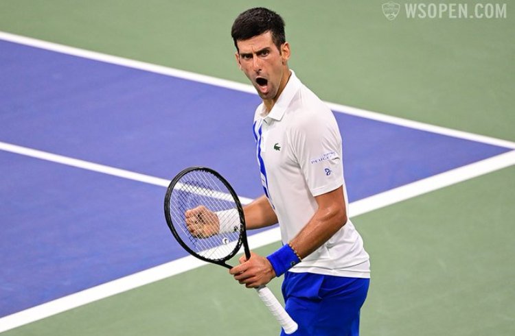 novak djokovic tenis atp tur masters 1000 sinsinati njujork 2020 finale milos raonic 80 titula novaka 35 masters rekord izjednačen sa rafaelom nadalom dupli zlatni masters