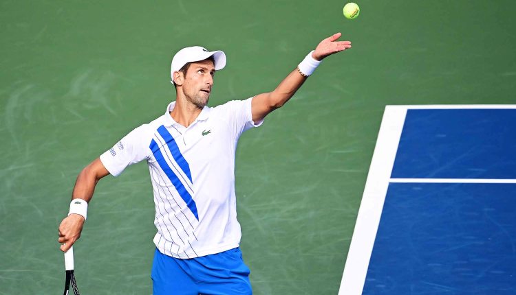 novak djokovic tenis atp tur masters 1000 sinsinati njujork 2020 finale milos raonic 80 titula novaka 35 masters rekord izjednačen sa rafaelom nadalom dupli zlatni masters