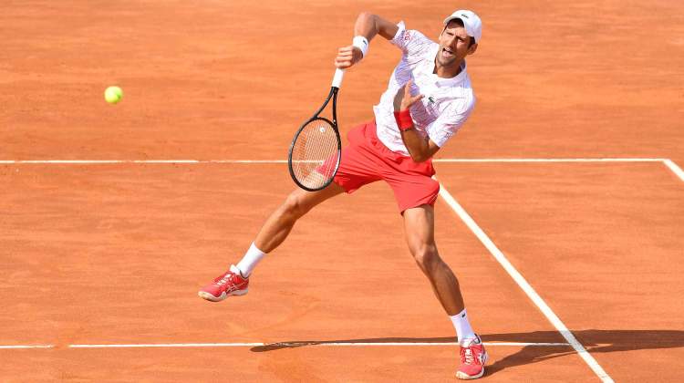 novak djokovic kasper rud 2-0 polufinale rim masters 1000 serija 2020