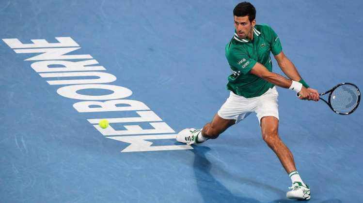 novak djokovic frensis tijafo 3-1 drugo kolo australijen open melburn 2021