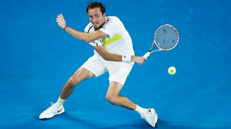 danil medvedev stefanos cicipas 3-0 polufinale australijen open melburn 2021