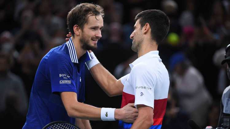 tenis, ATP Masters 1000 serija, Pariz, Novak Đoković - Danil Medvedev 2:1 u setovima 4:6, 6:3, 6:3 finale