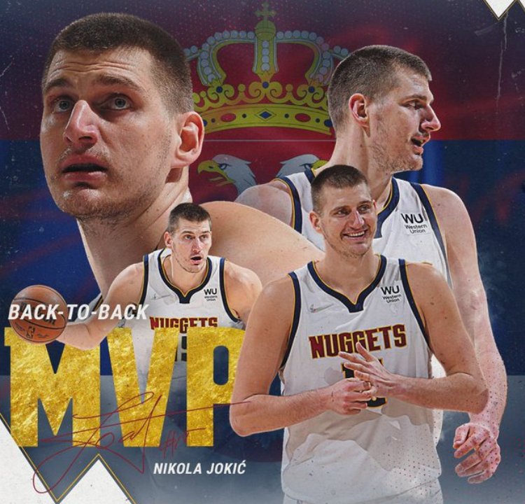 nikola jokic drugi put zaredom MVP NBA lige