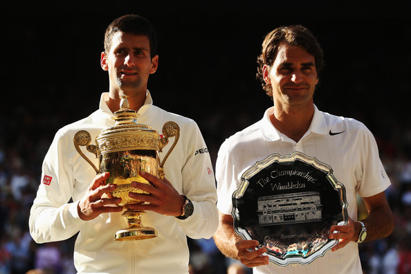 novak i federer vimbldon