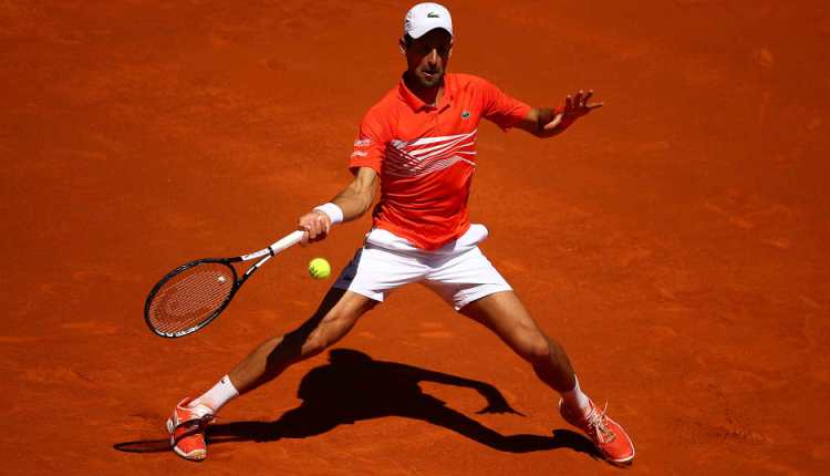 Novak Đoković Dominik Tim 2-0 polufinale ATP Masters 1000 turnira u Madridu šljaka