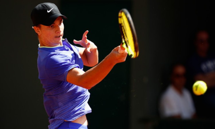 otvoreno prvenstvo francuske u tenisu rolan garos 2019 sljaka drugi gren slem turnir sezone miomir kecmanovic denis kudla 3-2 u setovima prvo kolo