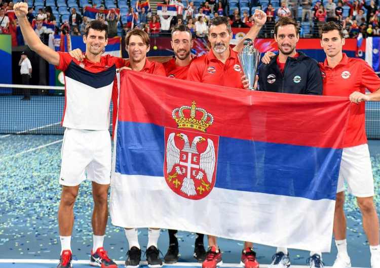 ATP  kup tenis sidnej pert brizbejn novak djokovic dusan lajovic viktor troicki rafael nadal roberto bautista agut srbija spanija 2-1 finale