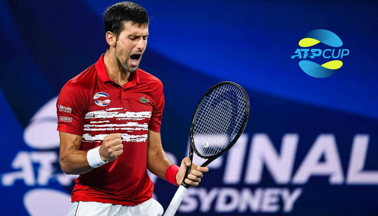 ATP  kup tenis sidnej pert brizbejn novak djokovic dusan lajovic viktor troicki rafael nadal roberto bautista agut srbija spanija 2-1 finale