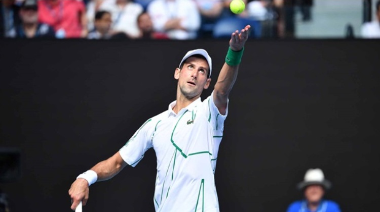 tenis Australijen Open Melburn 2020 Novak Djokovic Rodzer Federer polufinale