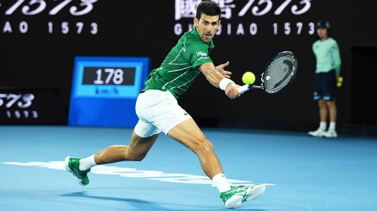 tenis Australijen Open Melburn 2020 Novak Djokovic Rodzer Federer polufinale