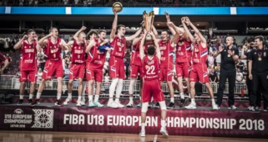 ZAVRŠENO EVROPSKO PRVENSTVO U KOŠARCI ZA OMLADINCE LETONIJA 2018: Srbija odbranila tron, Marko Pecarski MVP šampionata