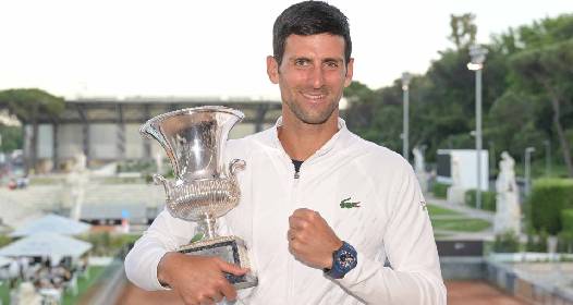 ZAVRŠEN ATP MASTERS 1000 TURNIR U RIMU: Novak osvojio titulu i odbranio prvo mesto 