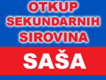 OTKUP I SAKUPLJANJE SEKUNDARNIH SIROVINA SAŠA