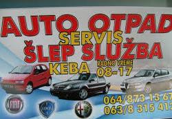 ŠLEP SLUŽBA AUTO OTPAD SERVIS DELOVI FIAT ALFA LANCIA LOZNICA