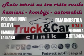 AUTO SERVIS TRUCK & CAR CLINIC KRNJAČA KOTEŽ PALILULA BEOGRAD