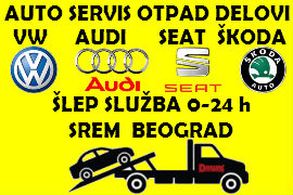 AUTO SERVIS OTPAD DELOVI VW AUDI SEAT ŠKODA ŠLEP SLUŽBA SREMSKA MITROVICA