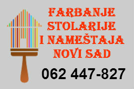 FARBANJE STOLARIJE NOVI SAD LAKIRANJE RESTAURACIJA NAMEŠTAJA