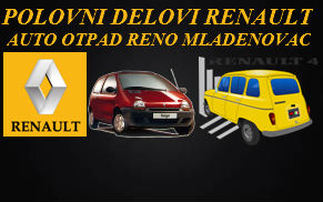 POLOVNI DELOVI RENAULT BEOGRAD AUTO OTPAD SERVIS RENO MLADENOVAC