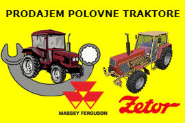 PRODAJEM POLOVNE TRAKTORE MASSEY FERGUSON ZETOR SMEDEREVSKA PALANKA