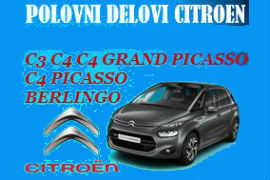 POLOVNI DELOVI CITROEN C3 C4 GRAND PICASSO BERLINGO ŠABAC BEOGRAD