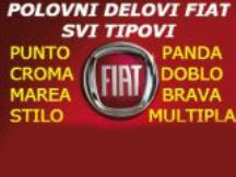 POLOVNI DELOVI FIAT PANČEVO