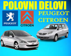 AUTO OTPAD POLOVNI DELOVI PEUGEOT CITROEN SREMSKA MITROVICA BEOGRAD