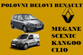 AUTO OTPAD RENO ŠABAC POLOVNI DELOVI RENAULT CLIO LAGUNA MEGAN BEOGRAD