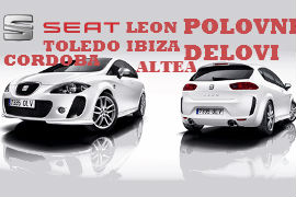 POLOVNI DELOVI SEAT LEON IBIZA TOLEDO CORDOBA ALTEA NOVI SAD BEOGRAD