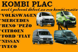 POLOVNI KOMBI DELOVI VW OPEL IVECO RENO PEŽO CITROEN FIAT FORD BEOGRAD